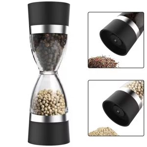 Hour Glass 2 in 1 Dual Salt Pepper Mills