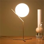 Glass Table Lamp