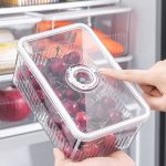 Acrylic Transparent Fridge Organizer