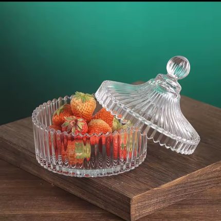 Heavy Duty Glass Storage Cans