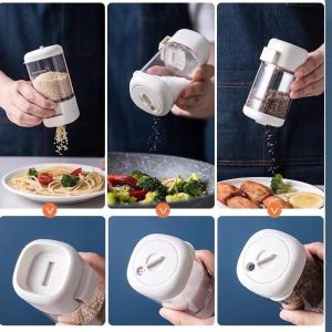 3 Way Seasoning Jar Salt Shaker