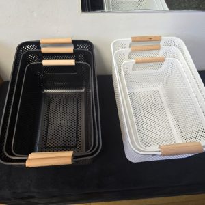 Mesh Plastic Storage Baskets