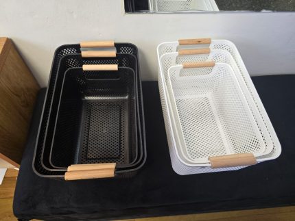 Mesh Plastic Storage Baskets