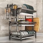 3 Layer Advanced Black Dish Rack