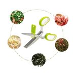 5 Blade Herbs Scissors