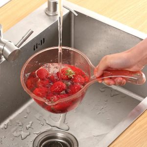 Transparent Long Handle Water Scoop