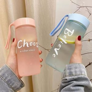 Frosted Water Bottles