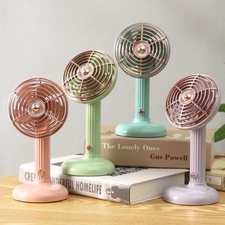 Small Retro Handheld Desktop Rotatable Fan Small Retro Handheld Desktop Rotatable Fan