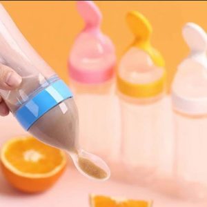 Soft Silicone Baby Feeding Bottle