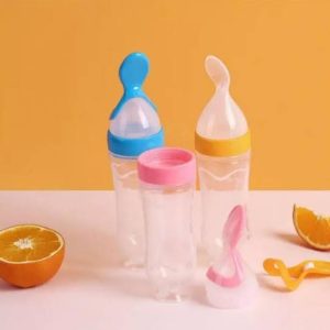 Soft Silicone Baby Feeding Bottle