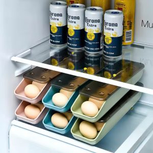 Fridge Counter Top Egg Storage Boxes