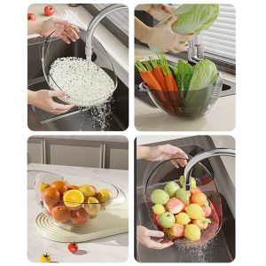 Acrylic Rice Colander
