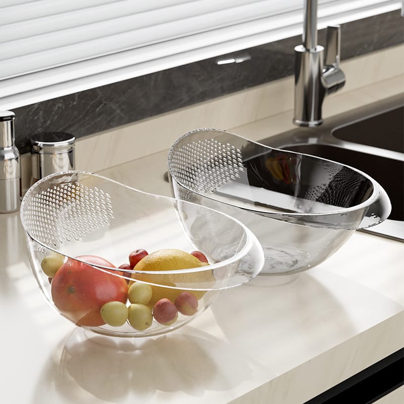 Acrylic Rice Colander Acrylic Rice Colander