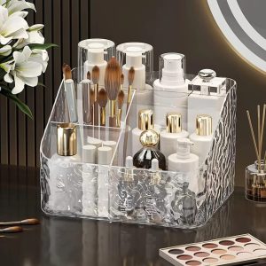 5 Grid Remote/Cosmetic Organiser