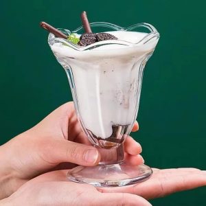 Quality Ice Cream Glass Cup