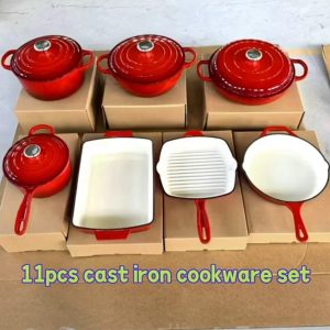 Enamel Cast Iron Cooking Pots