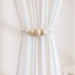 2Pcs Nordic Magnetic Curtain Binding Strap