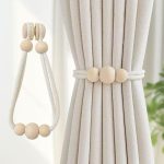 2Pcs Nordic Magnetic Curtain Binding Strap