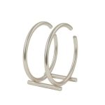 C Shape Metallic Serviet Holder