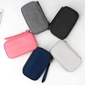 Travel Cable Organizer Bag Portable Power Bank Organizer Bag