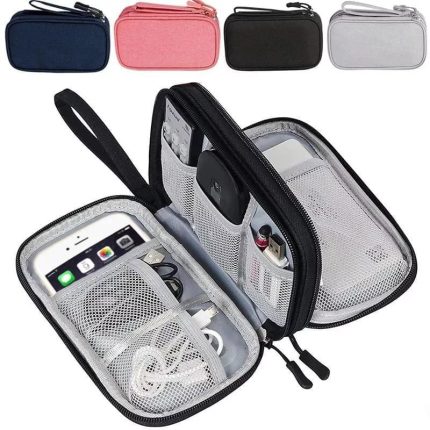 Travel Cable Organizer Bag Portable Power Bank Organizer Bag