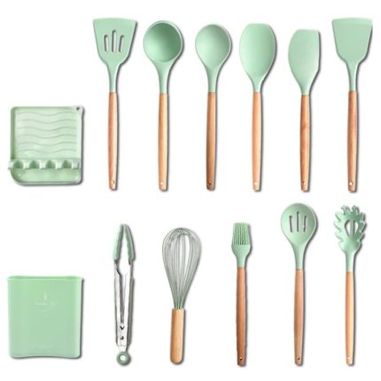 Non Stick 12 Pcs Silicon Kitchen Accessories