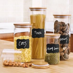 Spice Jar Labels with Pen