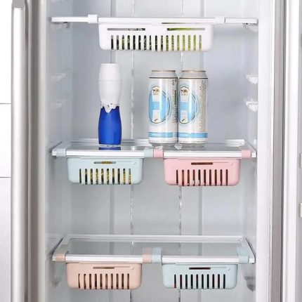 Over The Shelf Fridge Retractable Organizer