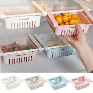 Over The Shelf Fridge Retractable Organizer