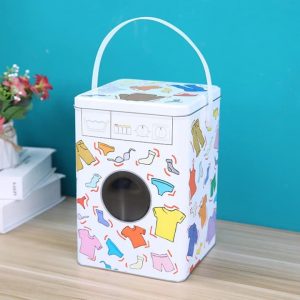 Metal Laundry Powder Bin