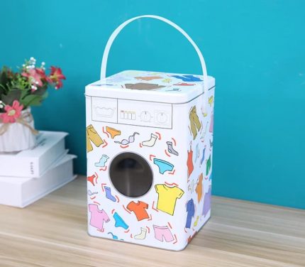 Metal Laundry Powder Bin
