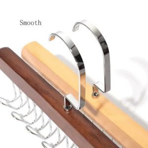 Wooden Tie Rack With 8 Hooks