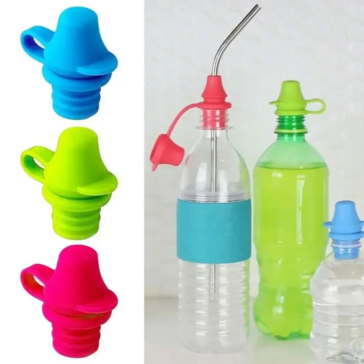 2Pcs Portable Kids No Spill Choke Bottle Cup 2Pcs Portable Kids No Spill Choke Bottle Cup
