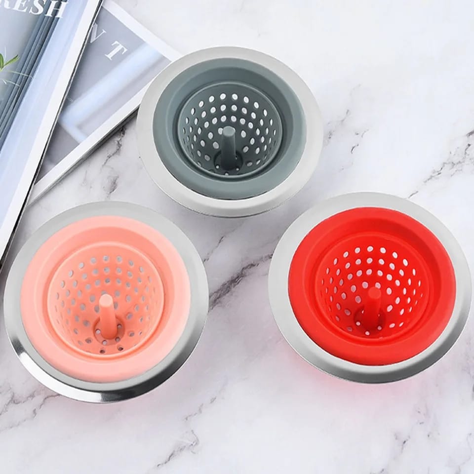 Silicone Kitchen Sink Filter Strainer Silicone Kitchen Sink Filter Strainer