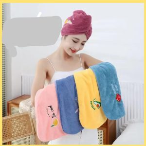 Microfiber Highly Absorbent Hair Towel