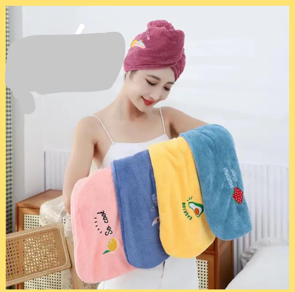 Microfiber Highly Absorbent Hair Towel Microfiber Highly Absorbent Hair Towel