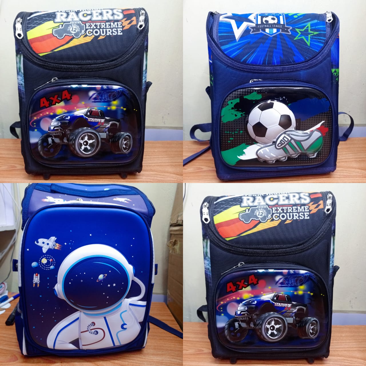 Cartoon Themed School Bags Cartoon Themed School Bags