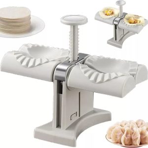 Fully Automatic Double Head Press Dumplings Machine