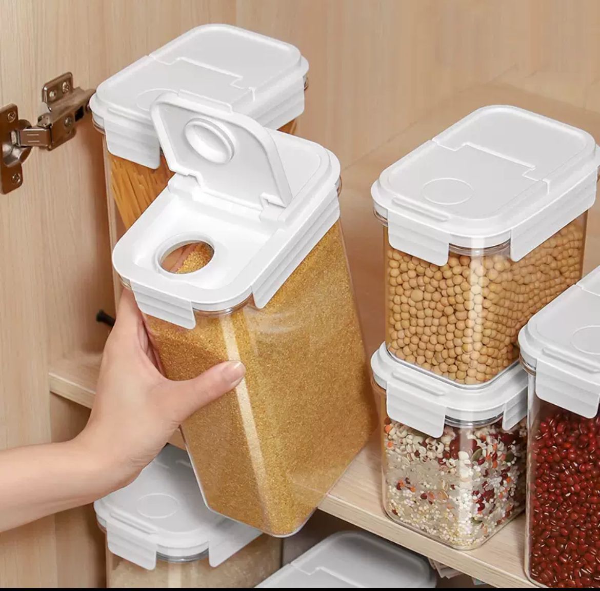 acrylic cereal jar acrylic cereal jar