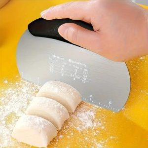 Pro Dough Pastry Scraper/Cutter/Chopper Stainless Steel