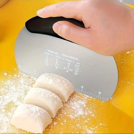 Pro Dough Pastry Scraper/Cutter/Chopper Stainless Steel