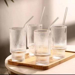 High Borosilicate Glass Coffee/Milk/Juice/Water Tumbler