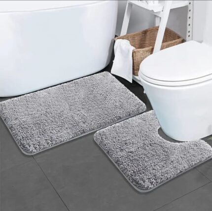 Ultra-Soft Plush Bath Mat Set