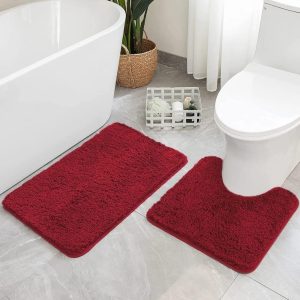 Ultra-Soft Plush Bath Mat Set