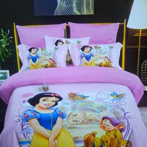 Cartoon Themed Duvet One Sheet One Pillowcase