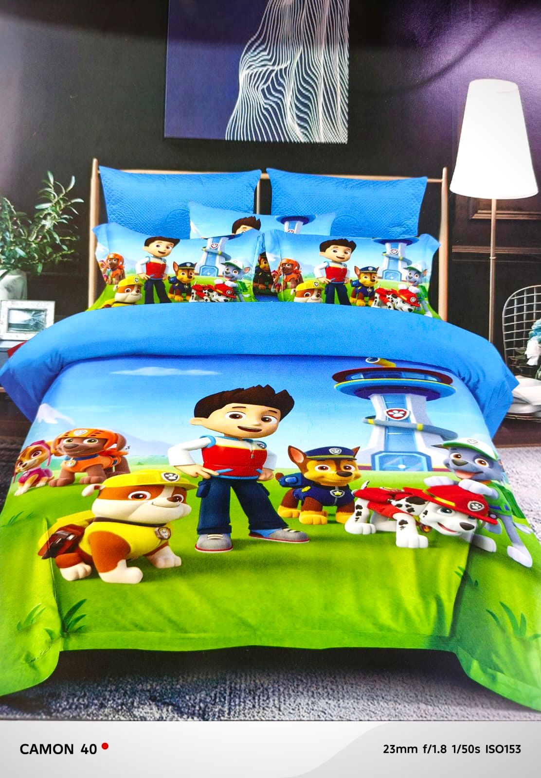 Cartoon Themed Duvet One Sheet One Pillowcase