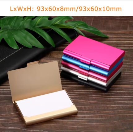Aluminium Alloy Durable Bank Card ID Card Holder