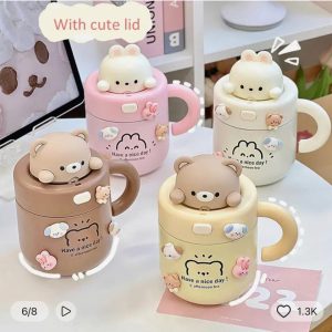 Cute Bear Rabbit Thermos