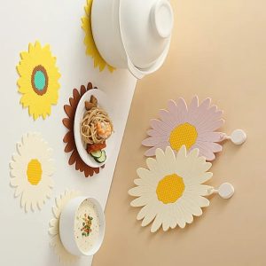 Daisy Shape Silicone Coaster