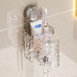 Toothbrush Suction Cup Wall Mounted Electric Toothbrush Holder